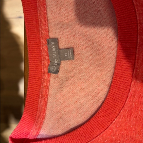 T by Talbots sweatshirt with cute vented sides - Picture 2 of 5